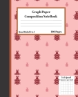 Graph Composition Notebook 5 Squares per inch 5x5 Quad Ruled 5 to 1 100 Sheets: Cute Funny Lady Bug Gift Notepad / Grid Squared Paper Back To School G By Animal Journal Press Cover Image