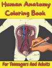 Human Anatomy Coloring Book For Teenagers And Adults: Easy Way To Learn About Human Body By Golden Deer Cover Image