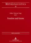 Function and Genres: Studies on the Linguistic Features of Discourse Types (Metalinguistica #20) Cover Image