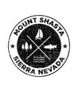 Mount Shasta Sierra Nevada: California Notebook For Camping Hiking Fishing and Skiing Fans. 7.5 x 9.25 Inch Soft Cover Notepad With 120 Pages Of C By Delsee Notebooks Cover Image