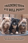 Training Your Pit Bull Puppy: Guide On How To Raise Safe, Happy, Well Mannered Pit Bull Puppies: How Do You Train A Pitbull Puppy To Pee And Poop Ou By Brian Matthews Cover Image