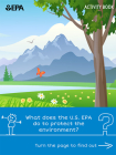 EPA Activity Book:  What Does the U.S. EPA Do To Protect the Environment? Cover Image