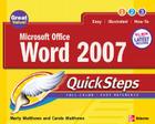 Microsoft Office Word Quicksteps (How to Do Everything) By Marty Matthews Cover Image