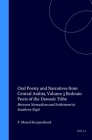 Oral Poetry and Narratives from Central Arabia, Volume 3 Bedouin Poets of the Dawāsir Tribe: Between Nomadism and Settlement in Southern Najd (Studies in Arabic Literature #17) By Marcel Kurpershoek Cover Image
