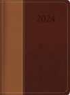 The Treasure of Wisdom - 2024 Executive Agenda - Two-Toned Brown: An Executive Themed Daily Journal and Appointment Book with an Inspirational Quotati Cover Image