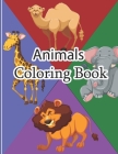 Animals Coloring Book: Awesome Animals Cute Animal Coloring Book for Kids Coloring Pages of Animals on the Jungle Animal Of The Jungle Colori Cover Image