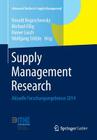 Supply Management Research: Aktuelle Forschungsergebnisse 2014 (Advanced Studies in Supply Management) Cover Image