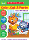Color, Cut & Paste Jumbo Workbook Cover Image