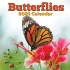 Butterflies 2021 Wall Calendar: Lover Gifts By Shimmer Hicks Cover Image