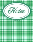 Irish Plaid School Composition Notebook: For Ireland Lovers By Simple Magic Books Cover Image