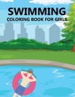 swimming Coloring book For Girls Cover Image